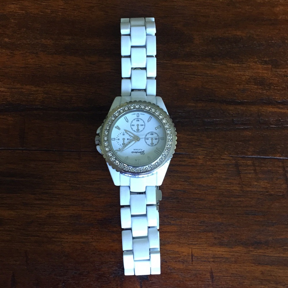 Geneva platinum watch